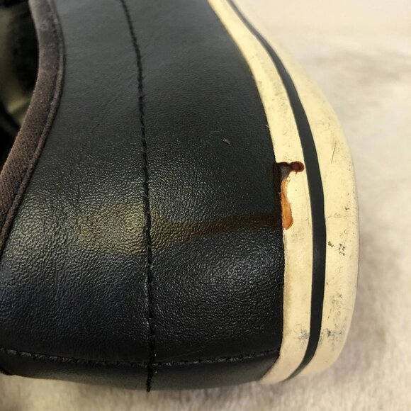 FIVE FOUR Los Angeles Navy Leather Slip On Shoes Men's Size 9 - Picture 12 of 15